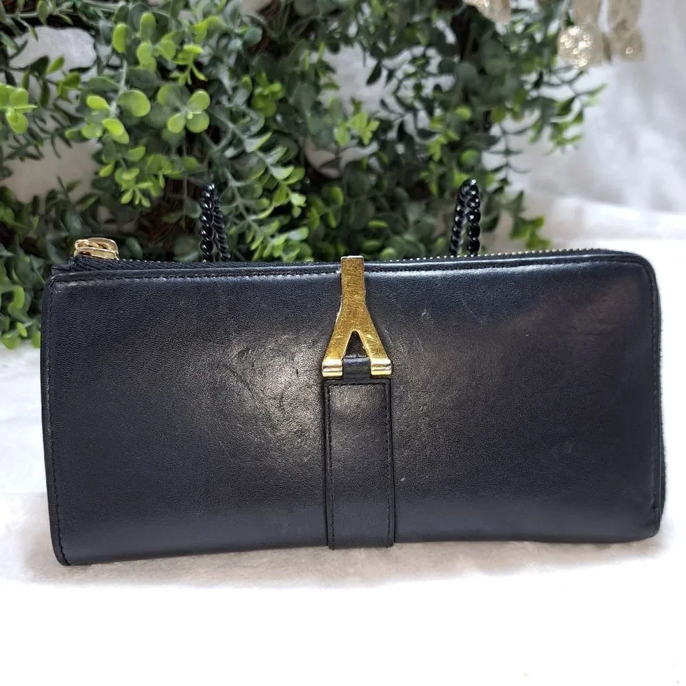 Authentic Saint Laurent Zipper Wallet - Picture 13 of 14